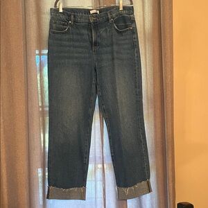 LOFT Slouchy Boyfriend Jeans